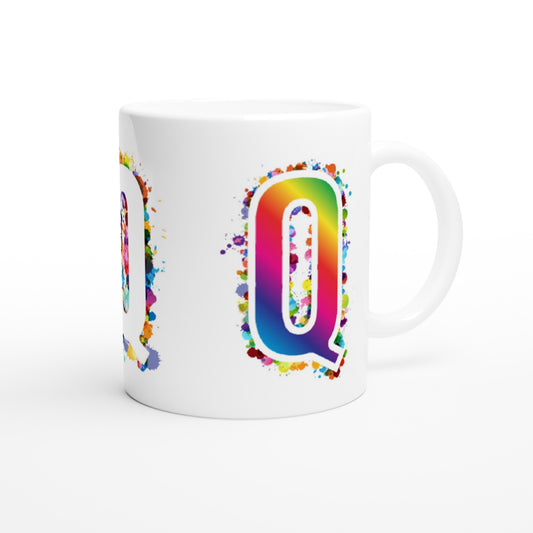 Letter Q - Disco Mok - Beker