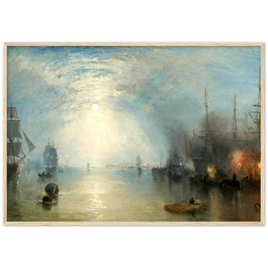 Moonlight - William Turner | poster | mat papier | houten lijst