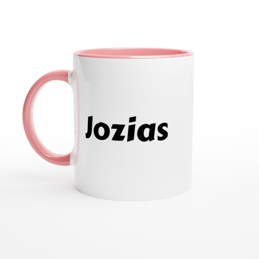 Jozias naam cadeau mok - beker - kado collega - moederdag - verjaardag - persoonlijke voornaam mok werknemer - collega | Beker in verschillende kleuren!