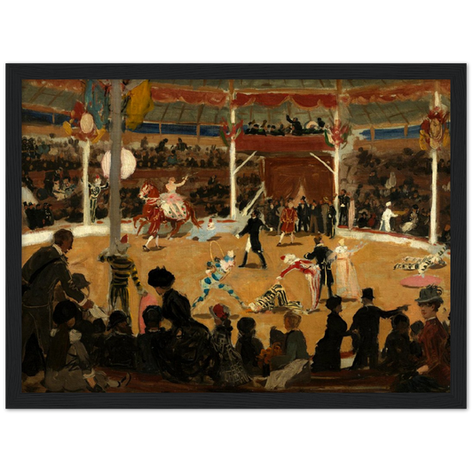 Het Circus - Suzanne Valadon | poster | mat papier | houten lijst