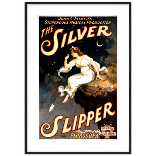 The Silver Slipper performing - Film | poster | mat papier | houten lijst