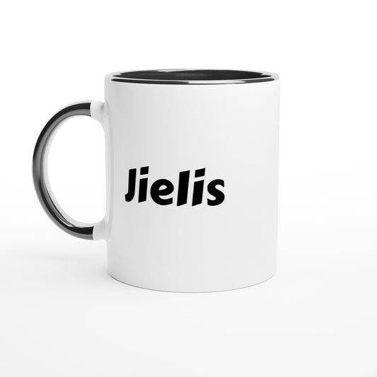 Jielis naam cadeau mok - beker - kado collega - moederdag - verjaardag - persoonlijke voornaam mok werknemer - collega | Beker in verschillende kleuren!