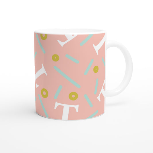 Letter T - Abstract Mok - Beker