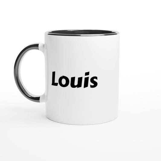 Louis voornaam mok - beker - kado collega - verjaardag - persoonlijke naam collega - cadeau beker in verschillende kleuren!