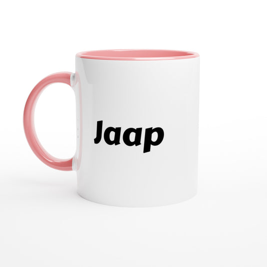 Jaap naam cadeau mok - beker - kado collega - moederdag - verjaardag - persoonlijke voornaam mok werknemer - collega | Beker in verschillende kleuren!