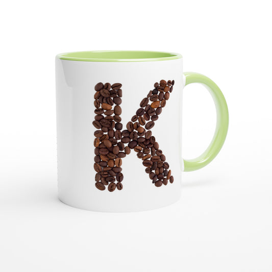 Letter K - Koffie Mok | Meerdere kleuren!