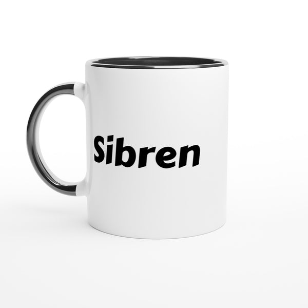 Sibren voornaam mok - beker - kado collega - verjaardag - persoonlijke naam collega - cadeau beker in verschillende kleuren!