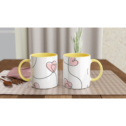 Love connects - liefde - Cadeau Mok | Beker in verschillende kleuren!