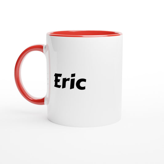 Eric  naam cadeau mok - beker - kado collega - moederdag - verjaardag - persoonlijke voornaam mok werknemer - collega | Beker in verschillende kleuren!
