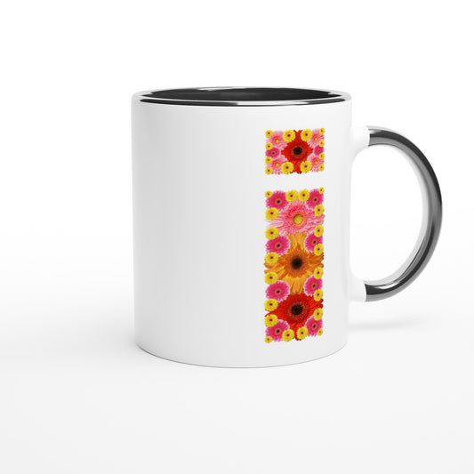 Letter i - Bloemen Mok | Meerdere kleuren!
