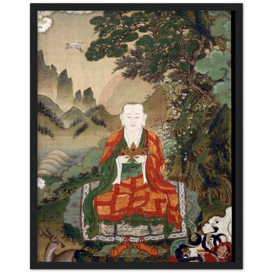 Rahula, zoon van Boeddha | poster | mat papier | houten lijst