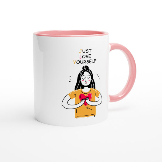 Just love yourself - liefde - Cadeau Mok | Beker in verschillende kleuren!