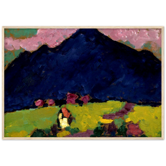 Murnau - Alexej von Jawlensky | poster | mat papier | houten lijst