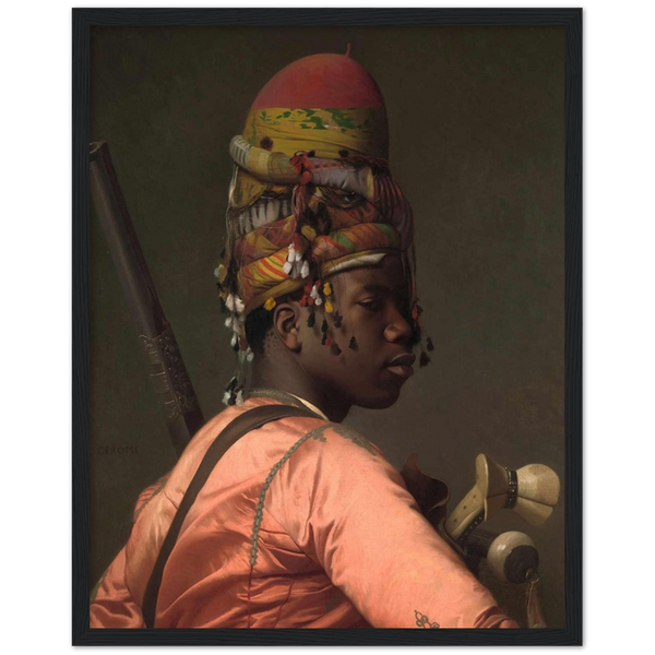 Bashi-Bazouk - Jean-Leon Gerome | poster | mat papier | houten lijst