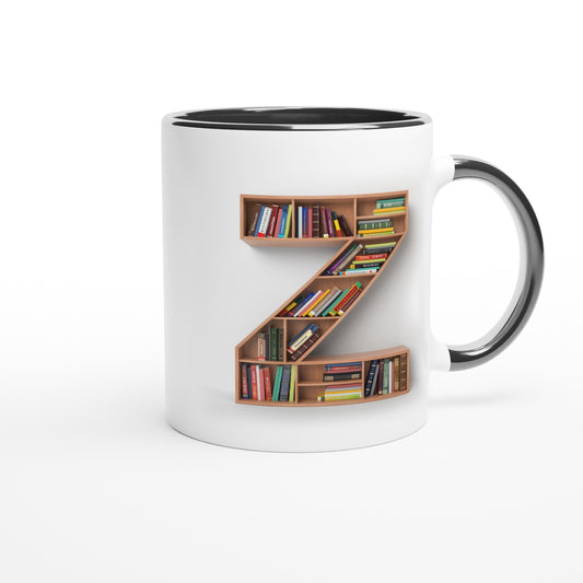 Letter Z - Mok met boeken | Meerdere kleuren!