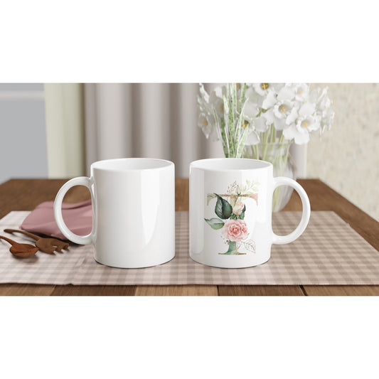 Letter T - Rose Mok - Beker