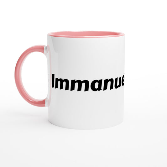 Immanuel naam cadeau mok - beker - kado collega - moederdag - verjaardag - persoonlijke voornaam mok werknemer - collega | Beker in verschillende kleuren!
