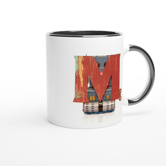 Letter M - Robot Mok | Meerdere kleuren!