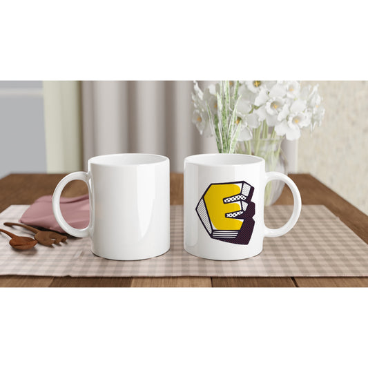 Letter E -  Urban Mok - Beker