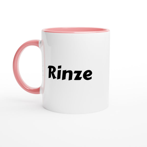 Rinze voornaam mok - beker - kado collega - verjaardag - persoonlijke naam collega - cadeau beker in verschillende kleuren!