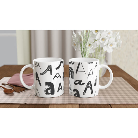Letter A - Aaaa Mok - Beker