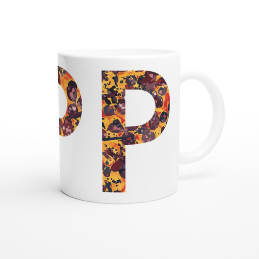 Letter P - Art Mok - Beker