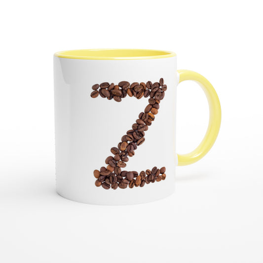 Letter Z - Koffie Mok | Meerdere kleuren!