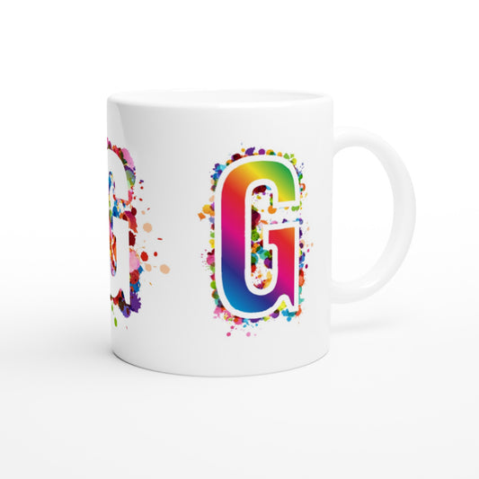Letter G -  Disco Mok - Beker