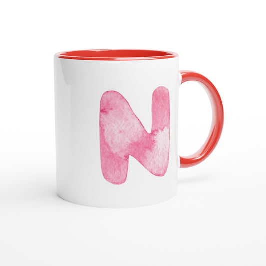 Letter N - Art Mok | Meerdere kleuren!