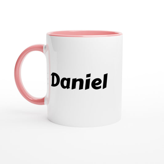 Daniel  naam cadeau mok - beker - kado collega - moederdag - verjaardag - persoonlijke voornaam mok werknemer - collega | Beker in verschillende kleuren!