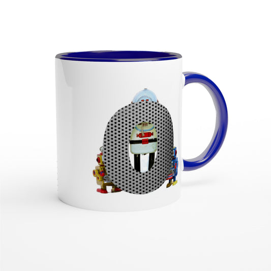 Letter O - Robot Mok | Meerdere kleuren!
