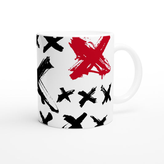 Letter X - XXX Mok - Beker