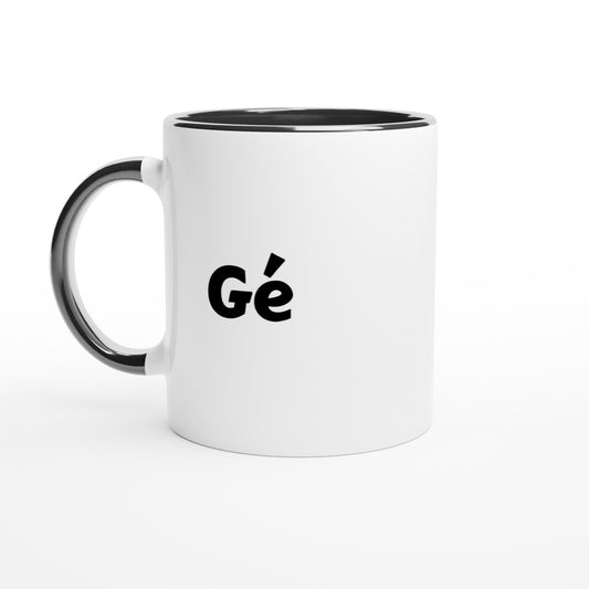 Gé naam cadeau mok - beker - kado collega - moederdag - verjaardag - persoonlijke voornaam mok werknemer - collega | Beker in verschillende kleuren!