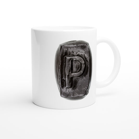 Letter P - Drop Mok - Beker