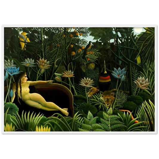 Il sogno - Henri Rousseau | poster | mat papier | houten lijst