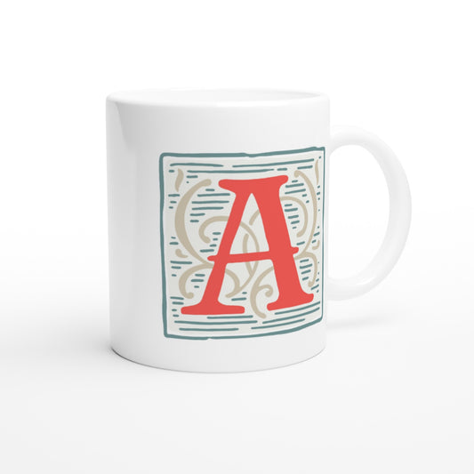 Letter A - Mok - Beker