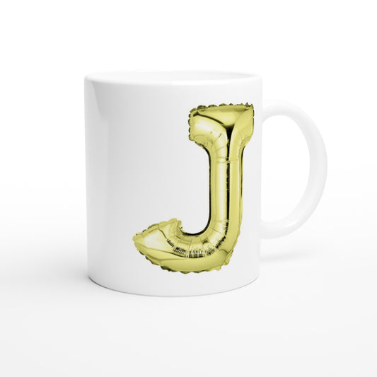 Letter J - Ballon Mok - Beker