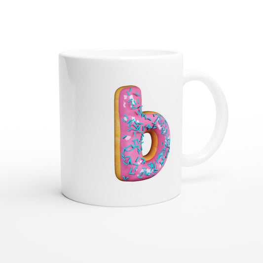 Letter B - Donut Mok - Beker