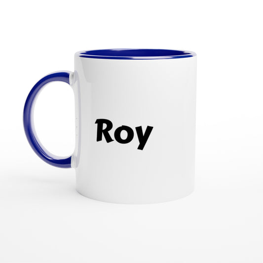 Roy voornaam mok - beker - kado collega - verjaardag - persoonlijke naam collega - cadeau beker in verschillende kleuren!