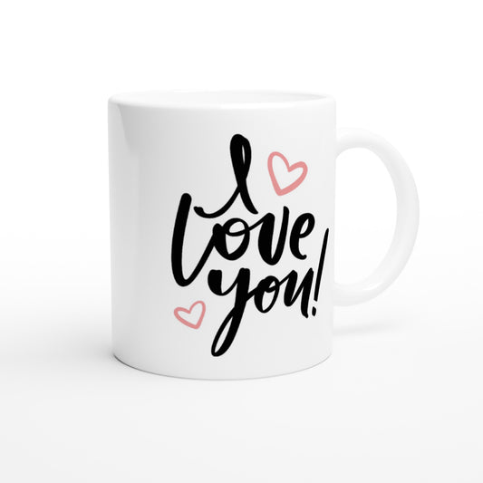 Valentijnscadeau - I love you! Mok - Beker