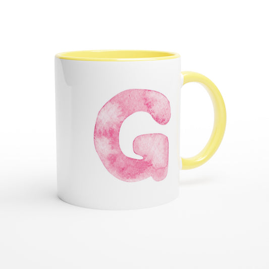Letter G - Art Mok | Meerdere kleuren!