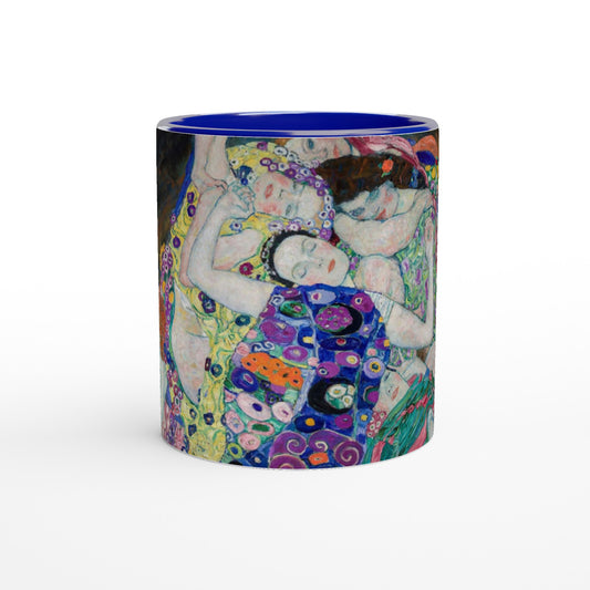 Gustav Klimt mok - Cadeau - Die Jungfrau - De maagd Mok | Beker in verschillende kleuren!