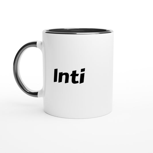 Inti  naam cadeau mok - beker - kado collega - moederdag - verjaardag - persoonlijke voornaam mok werknemer - collega | Beker in verschillende kleuren!