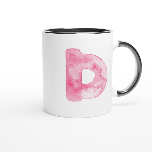 Letter D - Art Mok | Meerdere kleuren!