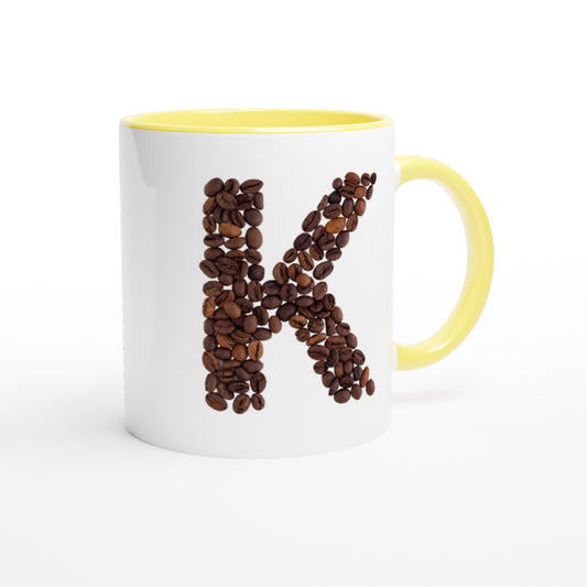 Letter K - Koffie Mok | Meerdere kleuren!