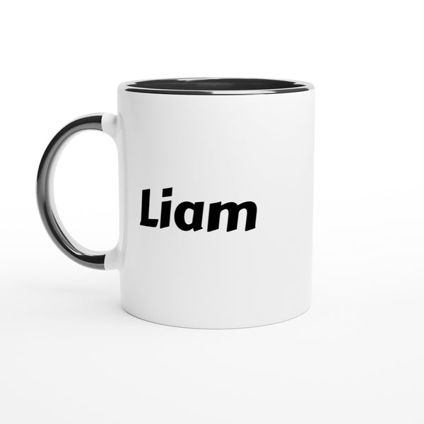 Liam naam cadeau mok - beker - kado collega - moederdag - verjaardag - persoonlijke voornaam mok werknemer - collega | Beker in verschillende kleuren!