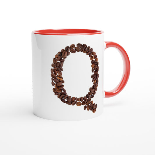 Letter Q - Koffie Mok | Meerdere kleuren!