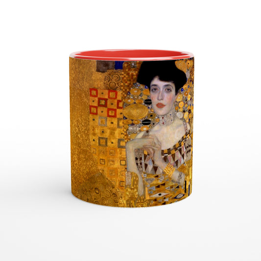 Gustav Klimt mok - Cadeau - Portret van Adèle Bloch-Bauer I Mok | Beker in verschillende kleuren!