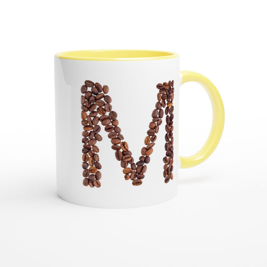 Letter M - Koffie Mok | Meerdere kleuren!
