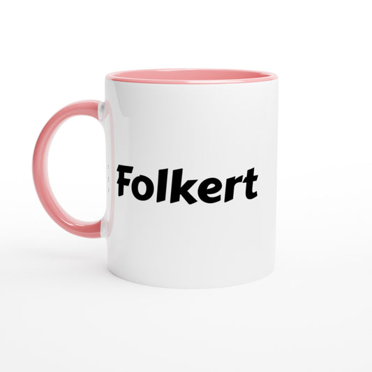 Folkert naam cadeau mok - beker - kado collega - moederdag - verjaardag - persoonlijke voornaam mok werknemer - collega | Beker in verschillende kleuren!